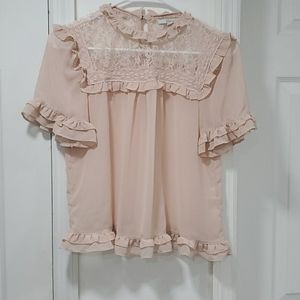 Light pink blouse
